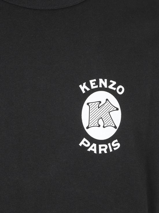 26FW 겐조 반팔 티셔츠 FG65TS295M4SG99J Black - KENZO