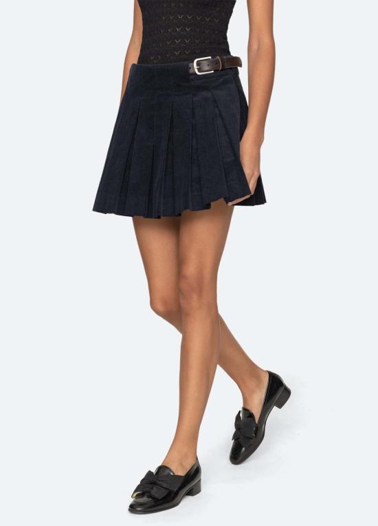  씨뉴욕 숏 스커트 AW26 084 BLUE - SEA NY