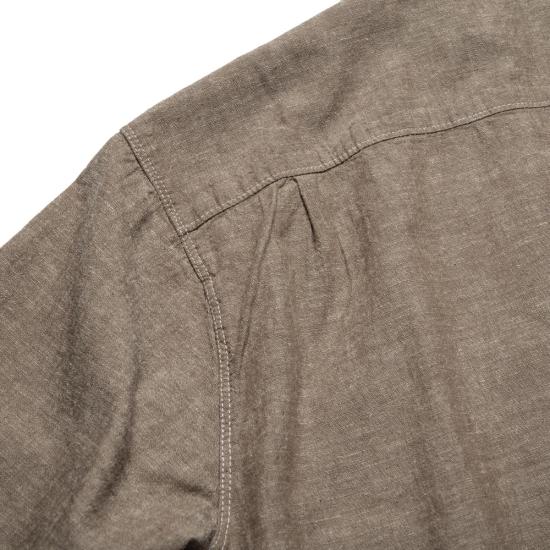  프리노트 클로스 반팔 셔츠 카유코스 반팔 더스티 브라운 - FREENOTE CLOTH