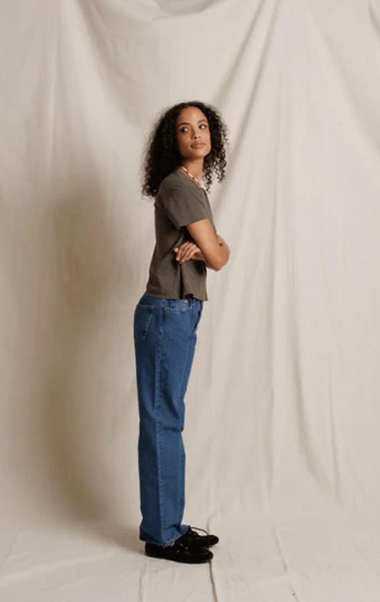 퍼펙트 화이트 티 반팔 티셔츠 할리 티 - PERFECT WHITE TEE