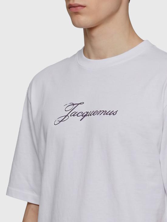 26FW 자크뮈스 반팔 티셔츠 TSM00639 WHITE - JACQUEMUS