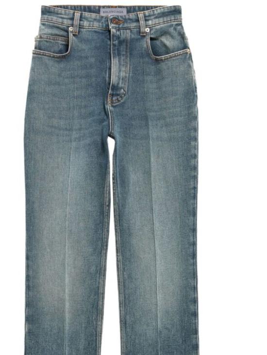 26SS 발렌시아가 데님 팬츠 872177 TUW694129 Vintage Blue - BALENCIAGA