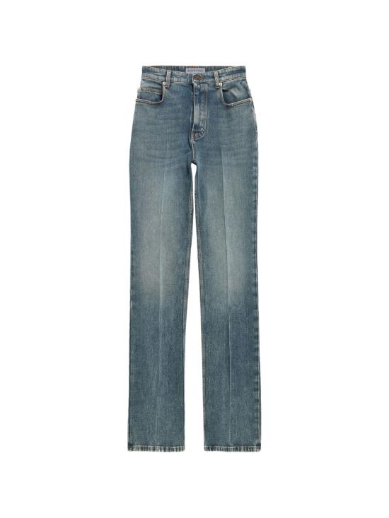 26SS 발렌시아가 데님 팬츠 872177 TUW694129 Vintage Blue