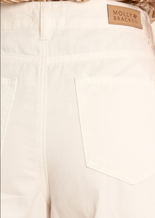 26SS 몰리브라켄 스트레이트 팬츠 EF1625EE WHITE - MOLLY BRACKEN