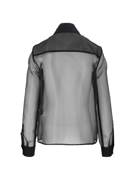 26FW 엘리자베타프랜치 블라우스 CA16866E2 110 Nero - ELISABETTA FRANCHI