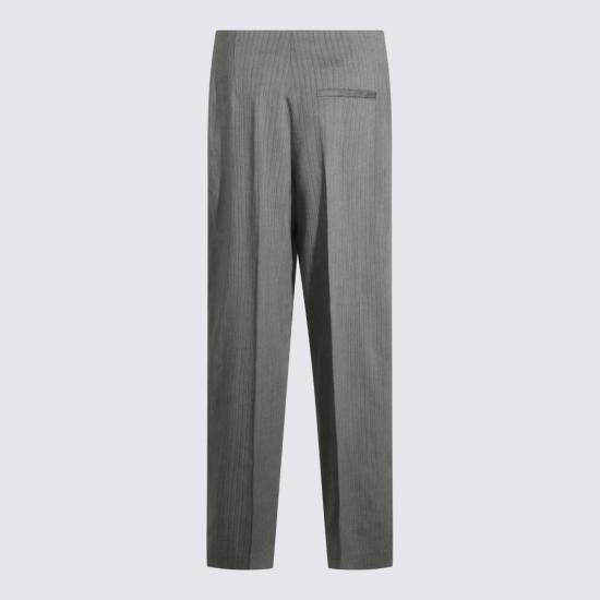 26FW 알베르타 페레티 스트레이트 팬츠 262UA0303 66391501 Grey - ALBERTA FERRETTI