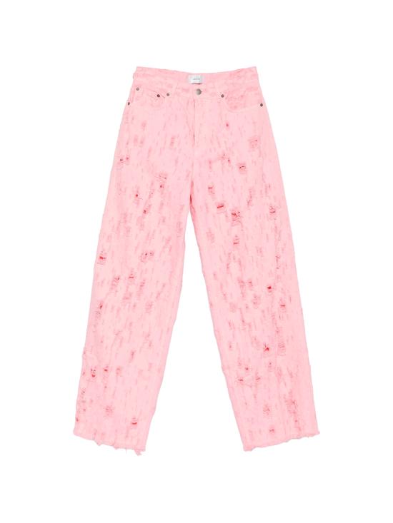 26SS 하이쿠레 데님 팬츠 HEW03296 GF180PXDT0568 Flamingo