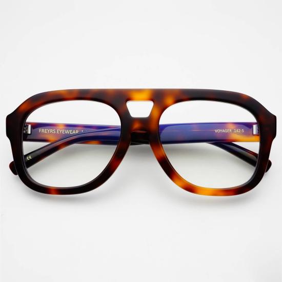  프레어스 아이웨어 안경 프레이어스 아이웨어 보이저 블루라이트 차단 돋보기  다크 토터스 - FREYRS EYEWEAR