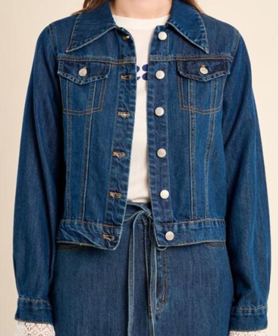 26SS 몰리브라켄 데님 자켓 E1776EP DENIM BLUE