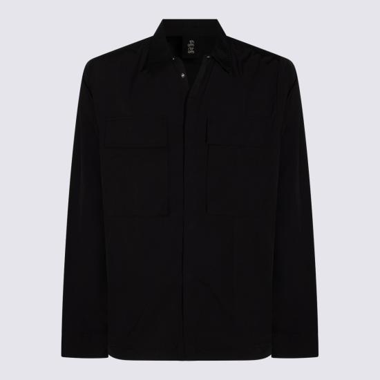 26FW 톰크롬 긴팔 셔츠 MH18501 11 Black