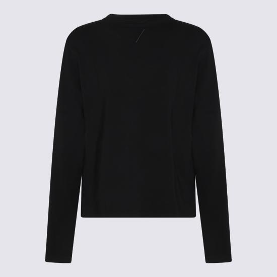 26FW 톰크롬 긴팔 티셔츠 WTS65103 11 Black - THOM KROM