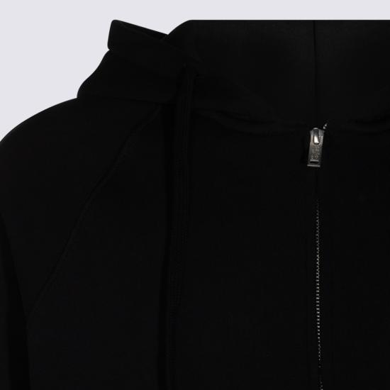 26FW 톰크롬 후드 티셔츠 MSJ71101 Black - THOM KROM