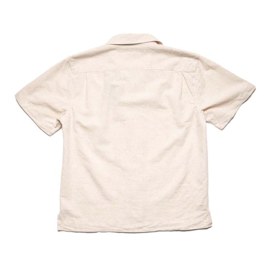  프리노트 클로스 반팔 셔츠 카유코스 반팔 샌드 - FREENOTE CLOTH