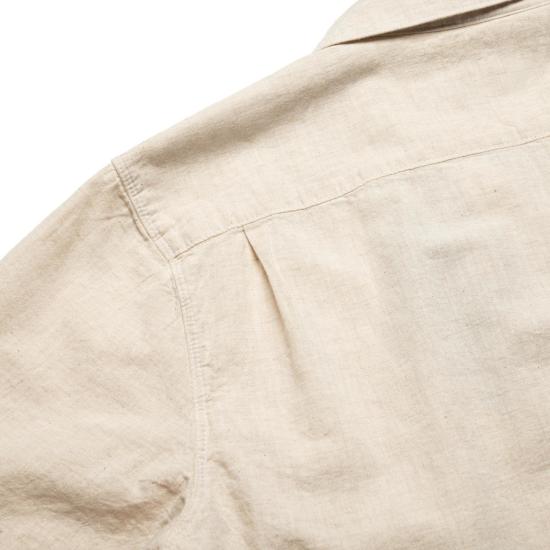  프리노트 클로스 반팔 셔츠 카유코스 반팔 샌드 - FREENOTE CLOTH