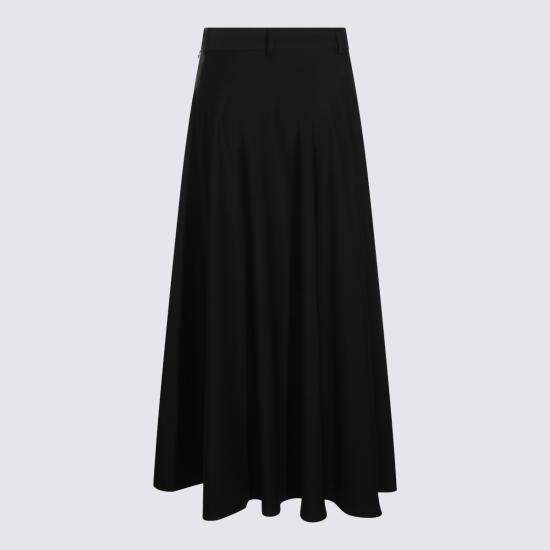 26FW 에르노 미디 스커트 GN000096D 126409200 Navy - HERNO