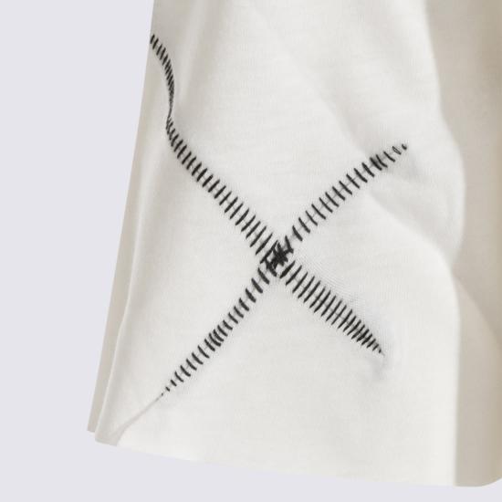 26FW 톰크롬 반팔 티셔츠 MTS97701 41 OFF WHITE - THOM KROM
