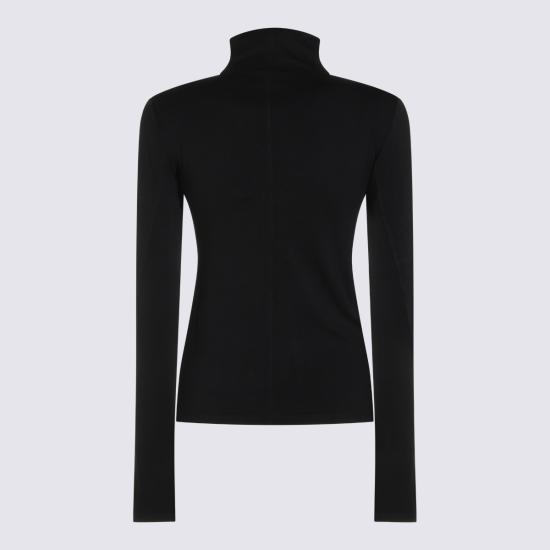 26FW 톰크롬 긴팔 티셔츠 WTS62703 11 Black - THOM KROM