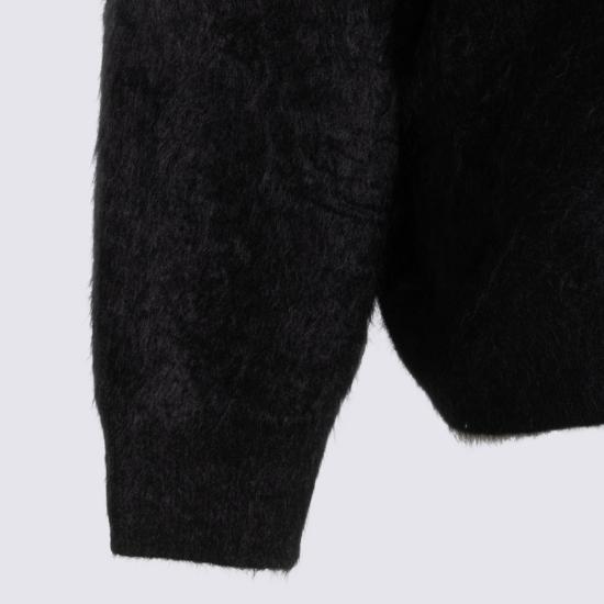 26FW 톰크롬 스웨터 WK15603 11 Black - THOM KROM