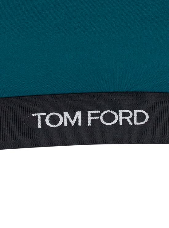 26FW 톰포드 트레이닝 티셔츠 BRJ016JEX011GDV Green - TOMFORD