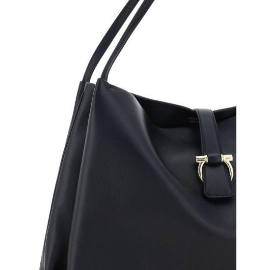  살바토레 페라가모 토트백 페라가모 미아  블랙 - SALVATORE FERRAGAMO