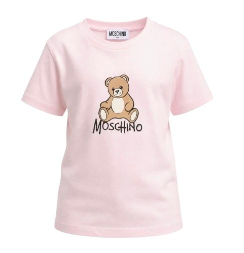 26FW 모스키노 반팔 티셔츠 HNM05V LAA10 50209 Pink
