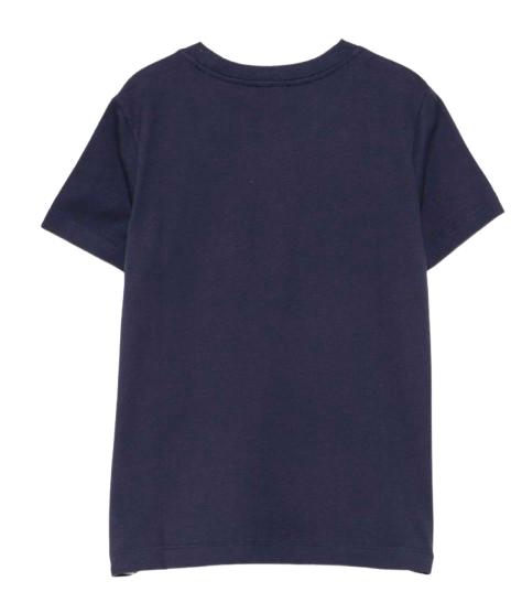 26FW 모스키노 반팔 티셔츠 HNM05V LAA10 40016 NAVY BLUE - MOSCHINO
