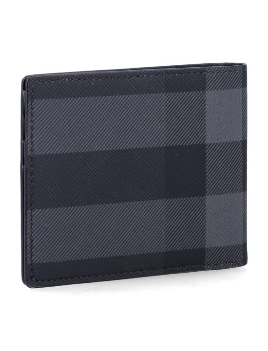 26SS 버버리 체크 반지갑 8112244 A1208 CHARCOAL - BURBERRY