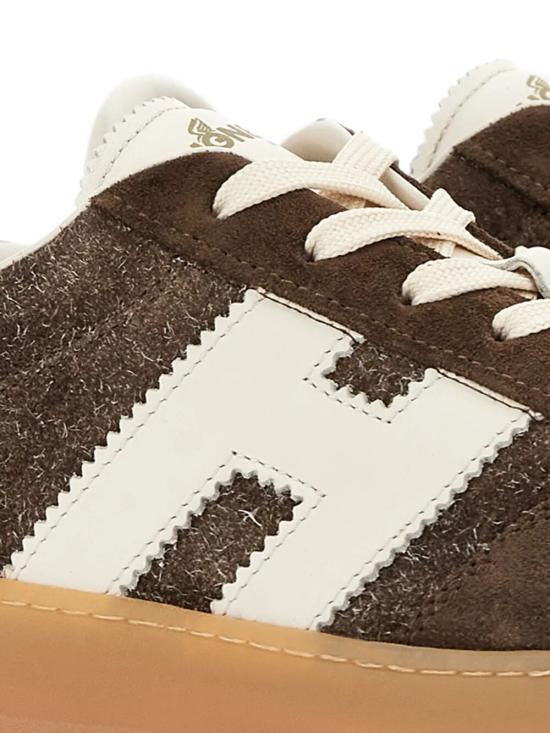 26FW 호간 쿨 스니커즈 HXM6470FB60VGZ 690J BROWN WHITE - HOGAN