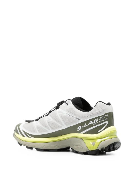 26FW 살로몬 XT-6 스니커즈 L49306500 LUNAR ROCK DEEP LICHEN GREEN BRIGHT CHARTREUSE - SALOMON