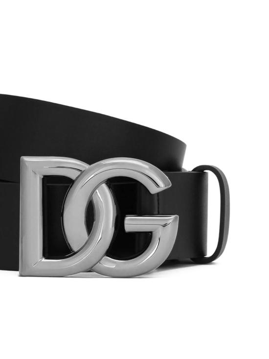 26FW 돌체앤가바나 가죽 벨트 BC4644 AX6228V363 Nero - DOLCE & GABBANA