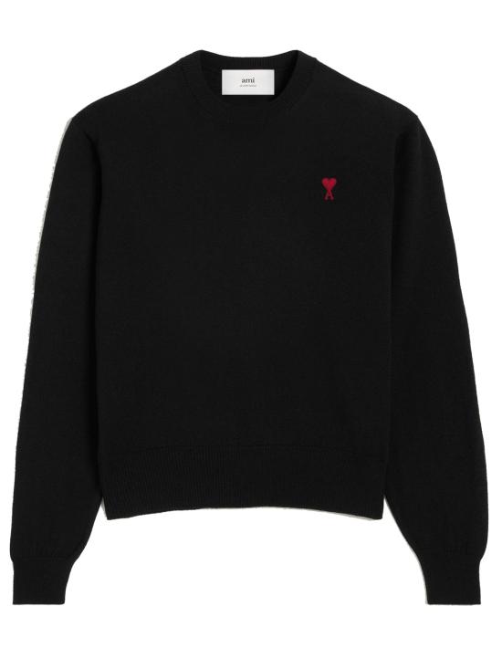 26FW 아미 ADC 크루넥 스웨터 HKS826 001 009 BLACK RED