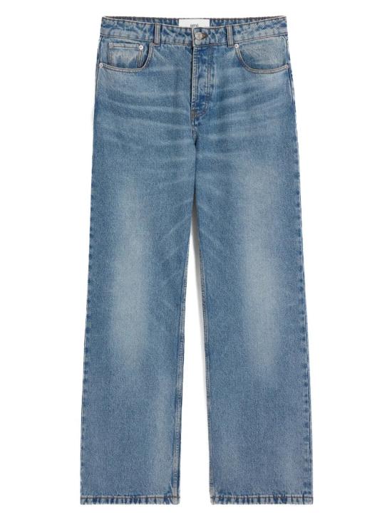 26FW 아미 데님 코튼 라지 핏 진 HTR450 DE0046 480 Used blue