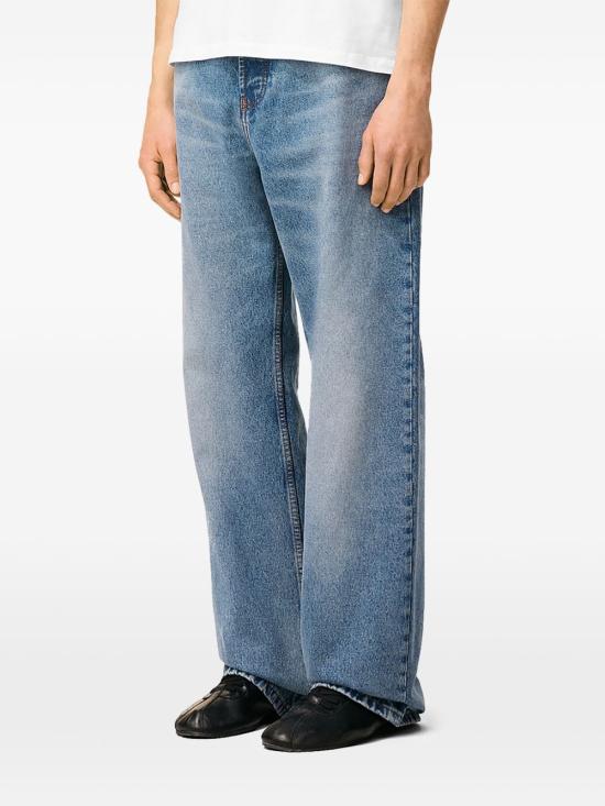 26FW 아미 데님 코튼 라지 핏 진 HTR450 DE0046 480 Used blue - AMI