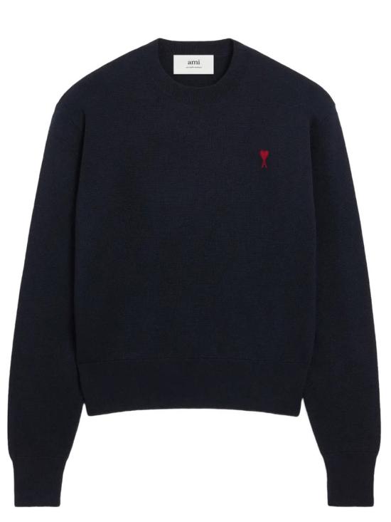 26FW 아미 ADC 크루넥 스웨터 HKS826 001 414 NAVY RED