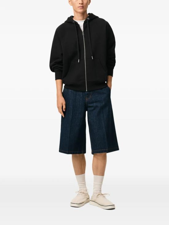 26FW 아미 후드 티셔츠 USW759 747 001 Noir - AMI