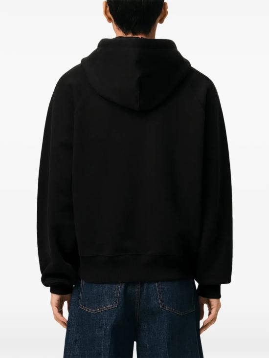26FW 아미 후드 티셔츠 USW759 747 001 Noir - AMI