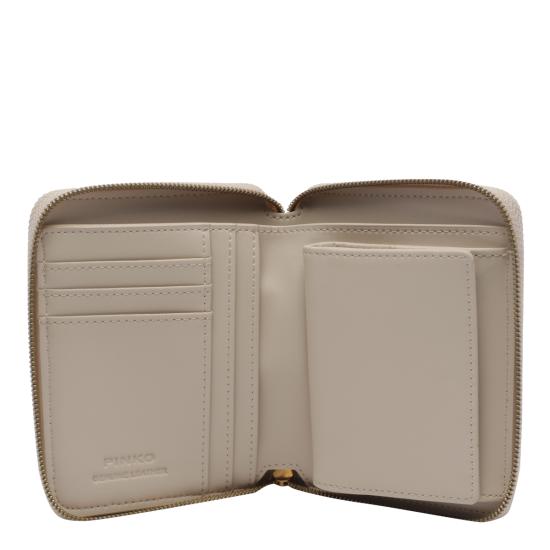 26FW 핑코 지갑 100249 A0F1C50Q BEIGE - PINKO