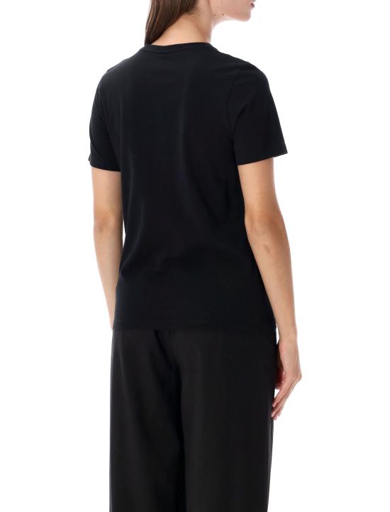 26SS 메종키츠네 폭스 헤드 레귤러 폴로 티셔츠 PW00113KJ7026 P199 NERO - MAISON KITSUNE