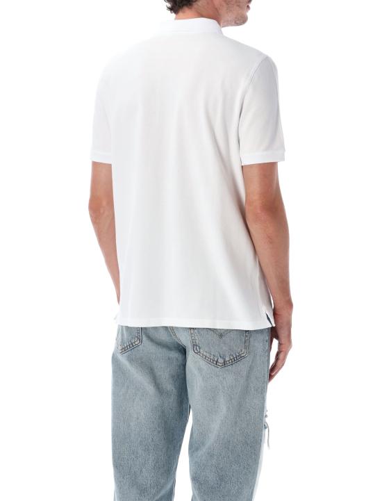 26SS 메종키츠네 폭스 헤드 레귤러 폴로 티셔츠 PM00209KP0002 P100 Bianco - MAISON KITSUNE