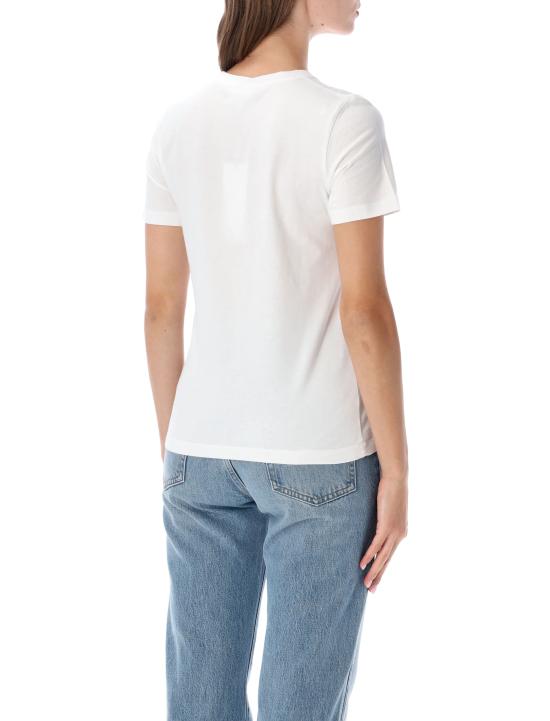26SS 메종키츠네 폭스 헤드 레귤러 폴로 티셔츠 PW00113KJ7026 P100 BIANCO - MAISON KITSUNE