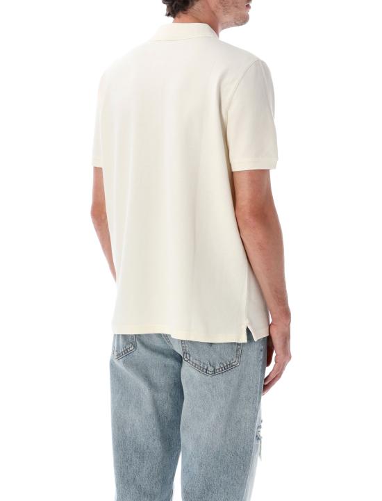 26SS 메종키츠네 폭스 헤드 레귤러 폴로 티셔츠 PM00209KP0002 0063 NOBLE BEIGE - MAISON KITSUNE