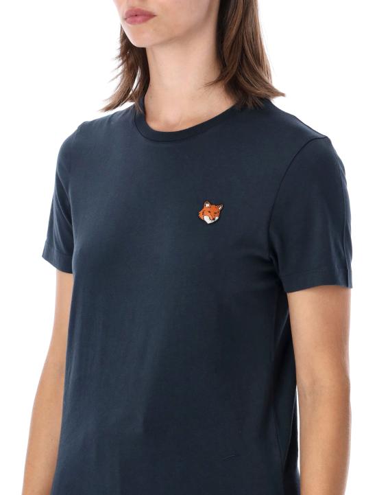26SS 메종키츠네 폭스 헤드 레귤러 폴로 티셔츠 PW00113KJ7026 0413 CLASSIC NAVY - MAISON KITSUNE