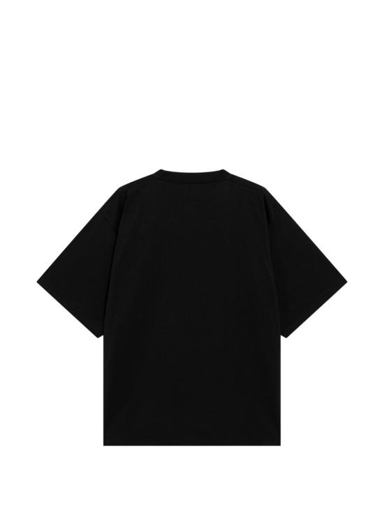 26FW 발렌시아가 더 도어 오버사이즈 티셔츠 871733 TUVO41000 BLACK - BALENCIAGA