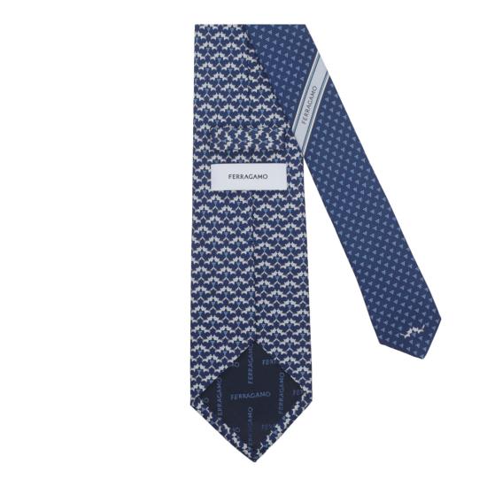 26FW 살바토레 페라가모 넥타이 789828 351389BLU ROYAL BLUE - SALVATORE FERRAGAMO