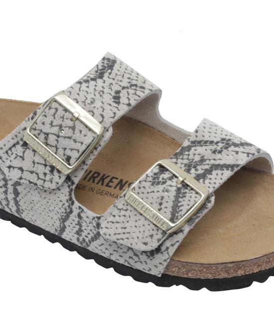 26FW 버켄스탁 뮬/슬리퍼 1033065 SNAKE OYSTER Grey - BIRKENSTOCK