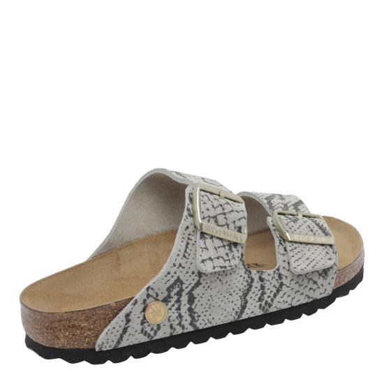 26FW 버켄스탁 뮬/슬리퍼 1033065 SNAKE OYSTER Grey - BIRKENSTOCK