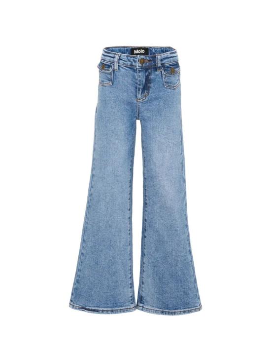 26FW [키즈] 몰로 진 2W26I110 8931 WASHED DENIM BLUE