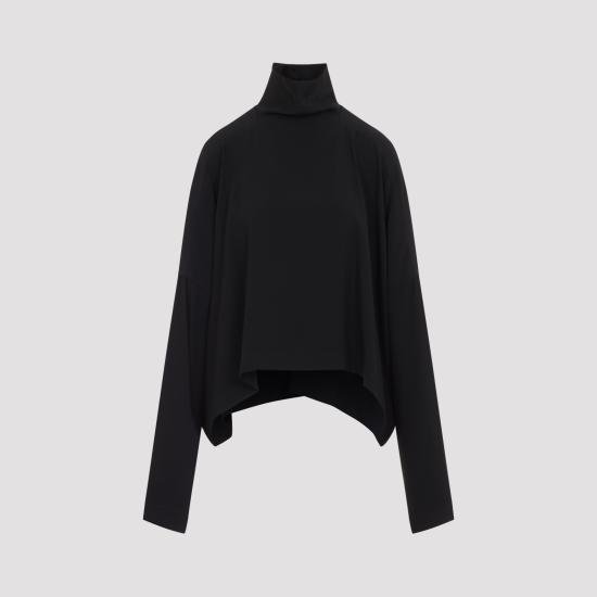 26FW 릭 오웬스 터틀넥 RP02F5216 HY 09 BLACK