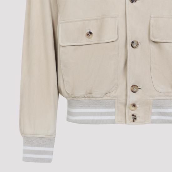 26FW 랄프로렌 퍼플라벨 봄버 자켓 790P17574001 CHAMPAGNE - RALPH LAUREN PURPLE LABEL