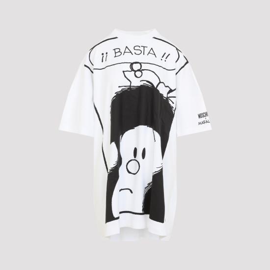 26FW 모스키노 숏 원피스 262DJ0446 5442 1001 FANTASIA BIANCO - MOSCHINO